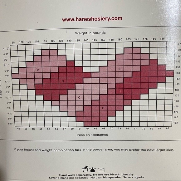 Hanes Control Full Support Control Top Pantyhose Size B Cocoa - Picture 3 of 3